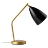 GUBI Gräshoppa table lamp, black, glossy
