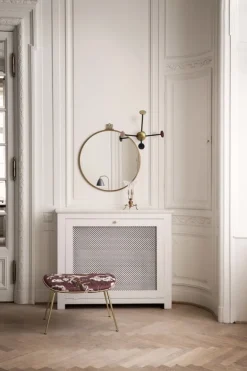 GUBI Matégot coat rack, vintage red