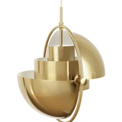 GUBI Multi-Lite pendant, brass