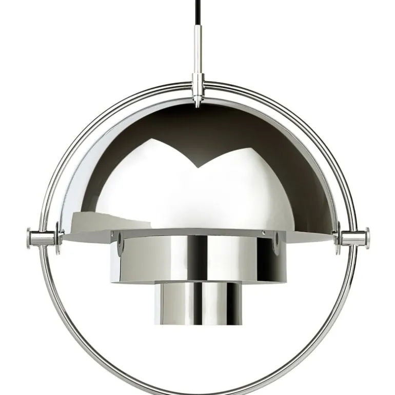 GUBI Multi-Lite pendant, chrome