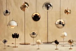 GUBI Multi-Lite pendant, chrome