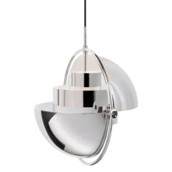 GUBI Multi-Lite pendant, small, chrome - chrome