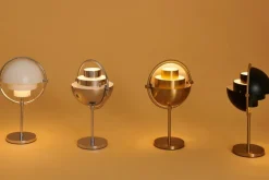 GUBI Multi-lite portable table lamp, brass - brass