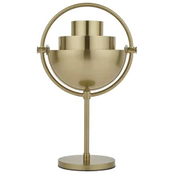 GUBI Multi-lite portable table lamp, brass - brass