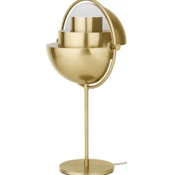 GUBI Multi-Lite table lamp, brass - shiny brass