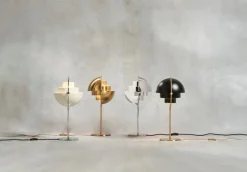 GUBI Multi-Lite table lamp, brass - shiny brass