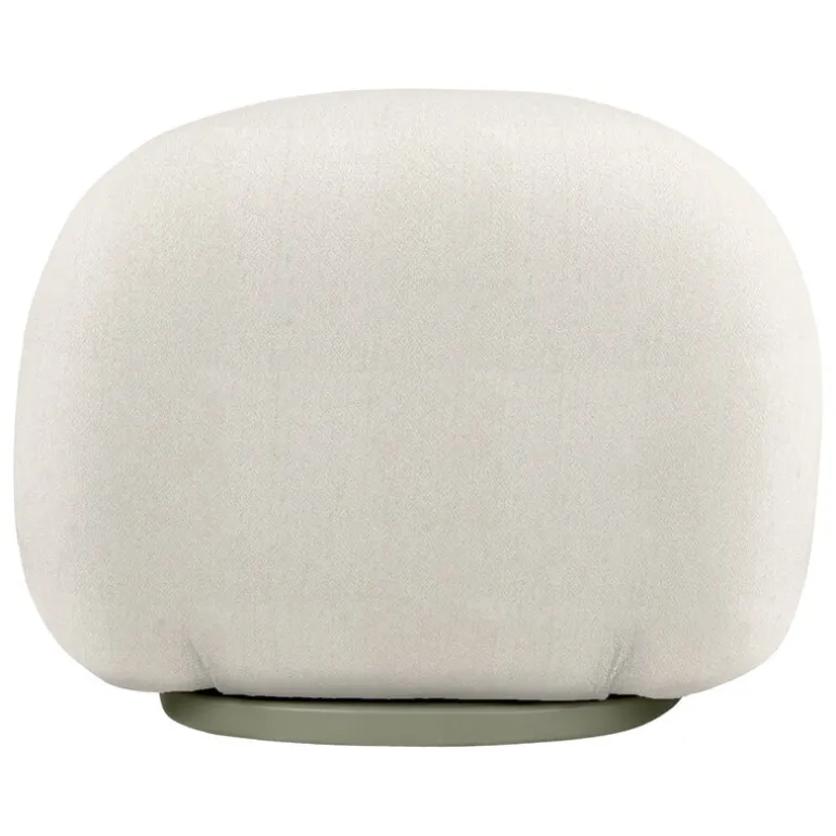 GUBI Pacha Outdoor lounge chair, swivel base, Lorkey 40