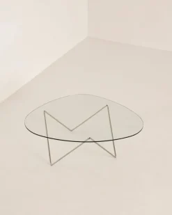 GUBI Pedrera coffee table, chrome