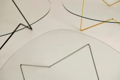 GUBI Pedrera coffee table, chrome