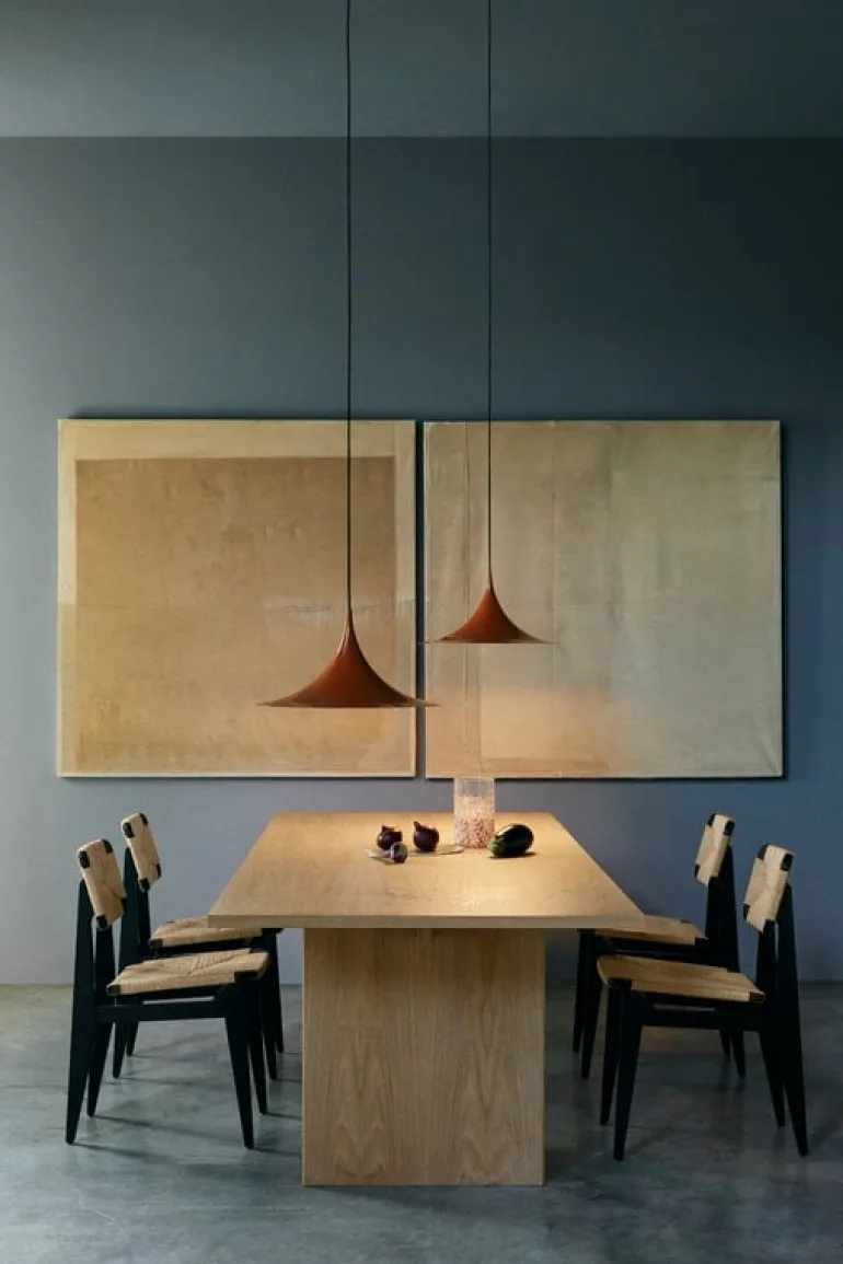 GUBI Private dining table, 320 x 100 cm, light stained oak