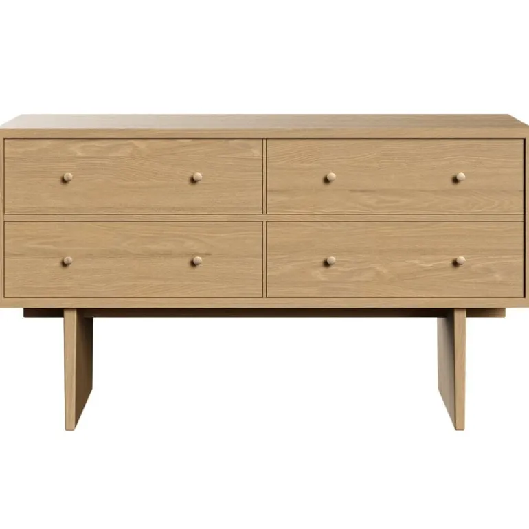 GUBI Private sideboard, light stained oak