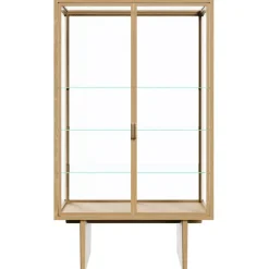 GUBI Private vitrine, light stained oak