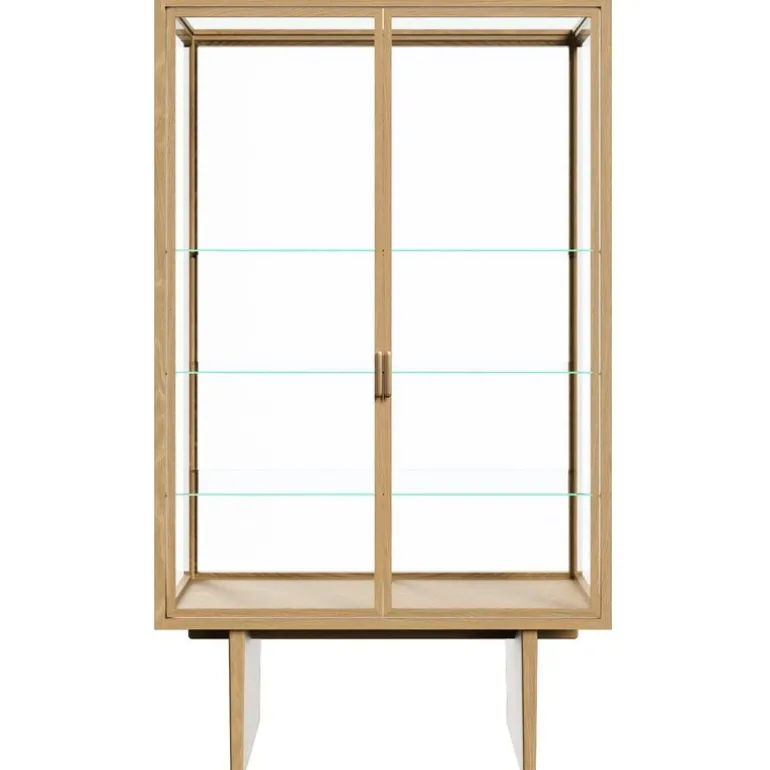 GUBI Private vitrine, light stained oak