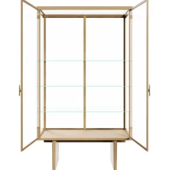 GUBI Private vitrine, light stained oak
