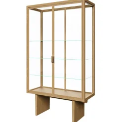 GUBI Private vitrine, light stained oak