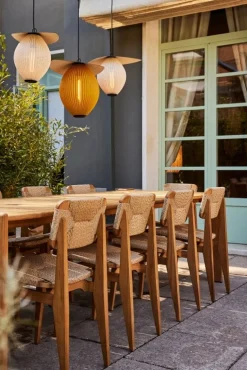 GUBI Satellite Outdoor pendant, 27 cm, black - cream white