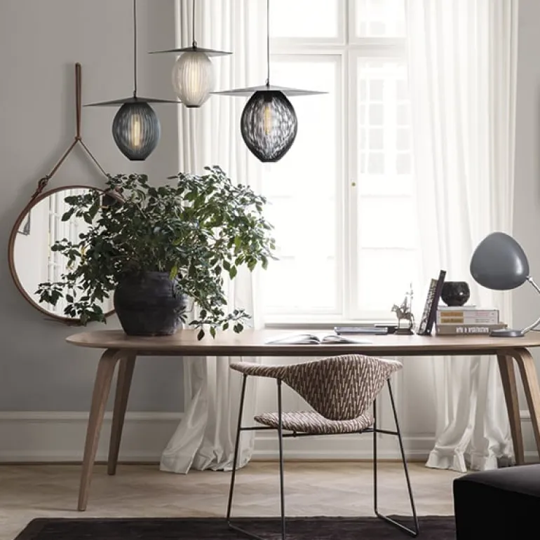 GUBI Satellite pendant, large, white