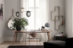 GUBI Satellite pendant, large, midnight black