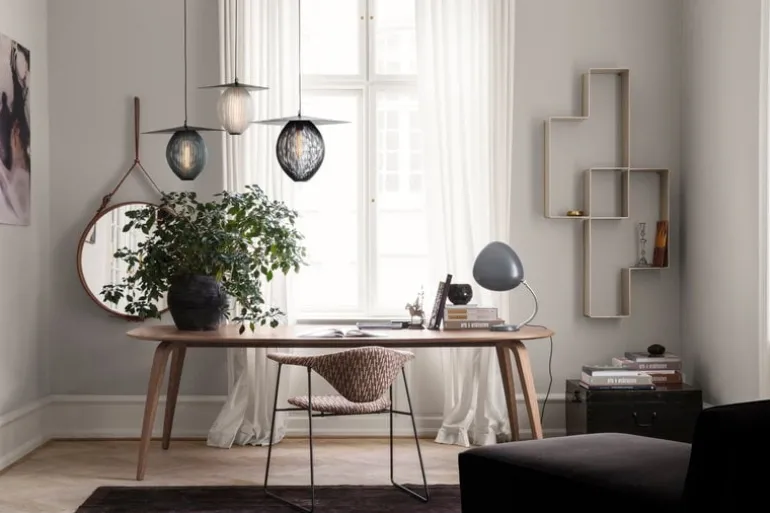 GUBI Satellite pendant, medium, white