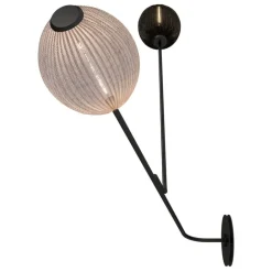 GUBI Satellite wall lamp, black and white