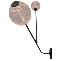 GUBI Satellite wall lamp, cream white semi matt