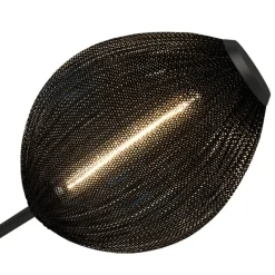 GUBI Satellite wall lamp, soft black semi matt