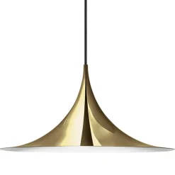 GUBI Semi pendant 47 cm, brass