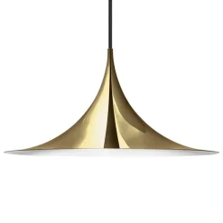 GUBI Semi pendant 60 cm, brass