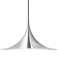 GUBI Semi pendant 47 cm, chrome