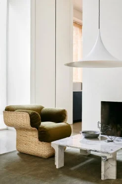 GUBI Semi pendant 60 cm, matt white