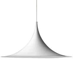GUBI Semi pendant 47 cm, matt white