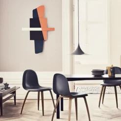 GUBI Semi pendant 47 cm, matt white