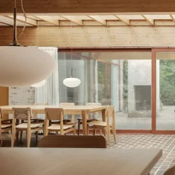 GUBI Stemlite pendant, 38 cm, black chrome