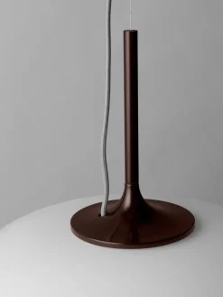 GUBI Stemlite pendant, 38 cm, black red