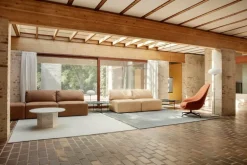 GUBI Stemlite table lamp, 42 cm, dimmable, pebble grey