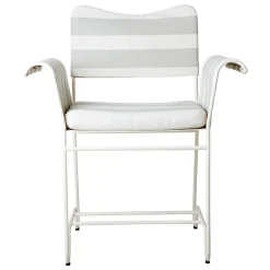 GUBI Tropique chair, classic white - Leslie Stripe 20