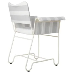 GUBI Tropique chair, classic white - Leslie Stripe 20