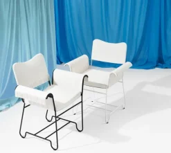 GUBI Tropique chair, white - Udine 06