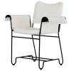 GUBI Tropique chair with fringes, classic black - Leslie 06