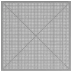 GUBI Tropique dining table, white