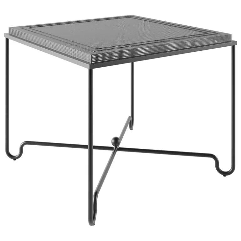 GUBI Tropique dining table, black