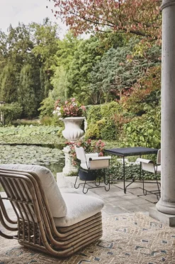 GUBI Tropique dining table, black