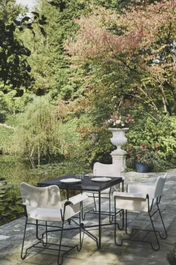 GUBI Tropique dining table, black