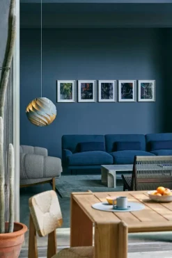 GUBI Turbo pendant, 62 cm, alabaster white, glossy