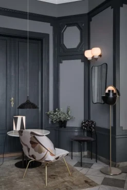 GUBI Tynell 1965 pendant, black