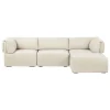 GUBI Wonder sofa with chaise longue, 280 x 185 cm, Mumble 02