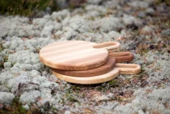 Hanna Saari Halikko cutting board, round, ash