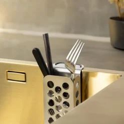 Happy Sinks Happy Sinks Cutlery Caddy, stainless steel