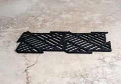 Happy Sinks Happy Sinks Puzzle sink mat, 4 pcs, black