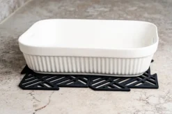 Happy Sinks Happy Sinks Puzzle sink mat, 4 pcs, black